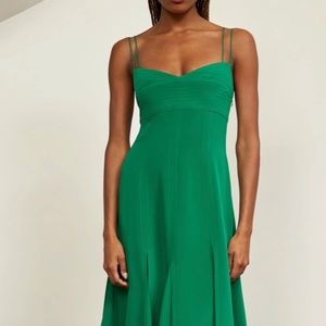 Le Ligne Green Valentina Dress